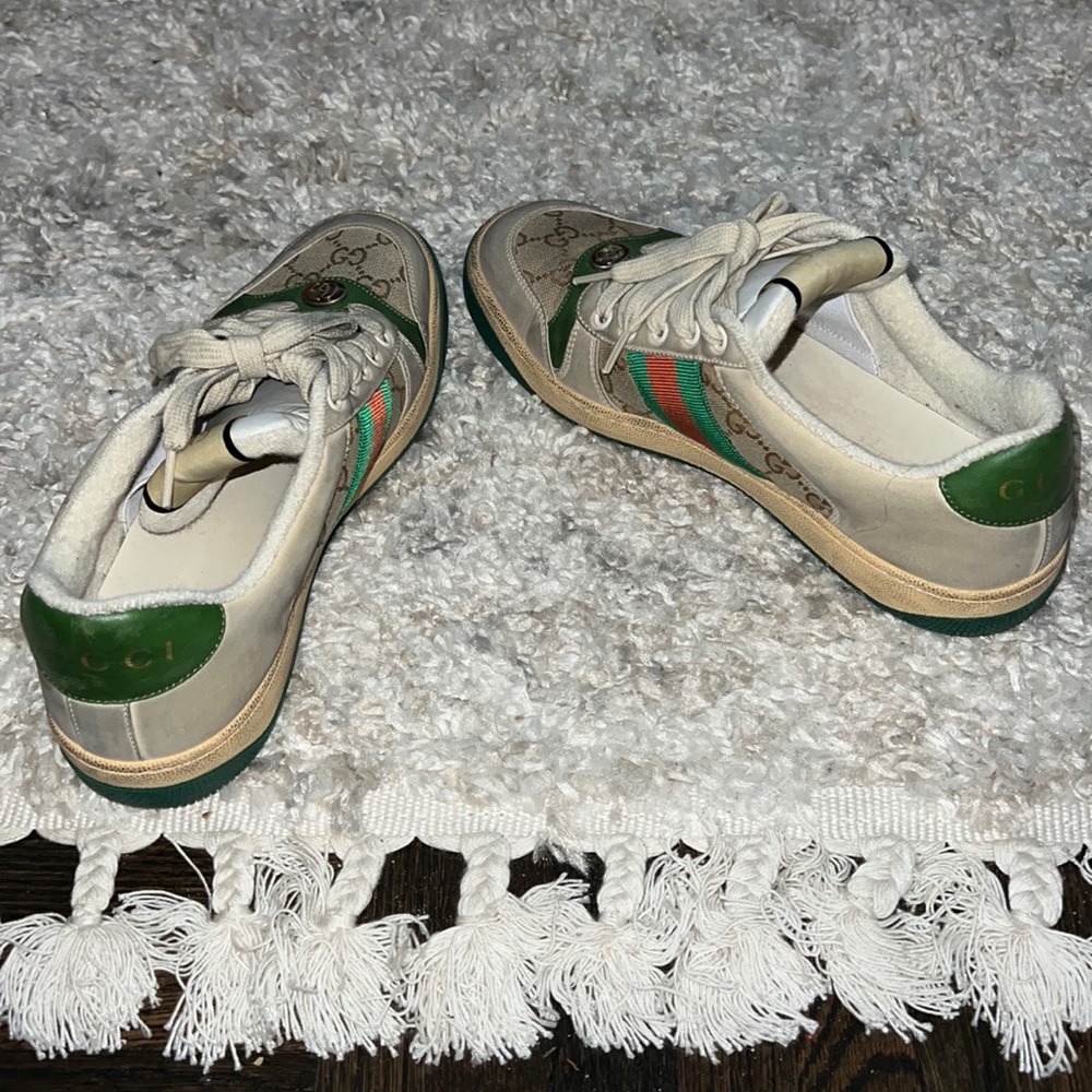 gucci women's screener leather sneaker